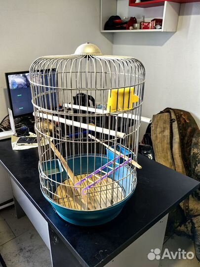 Клетка для волнистого попугая большая
