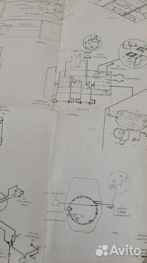 Детали интерьера для модели танка Тигр,1/35