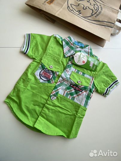 Рубашка для мальчика (1-2года)
