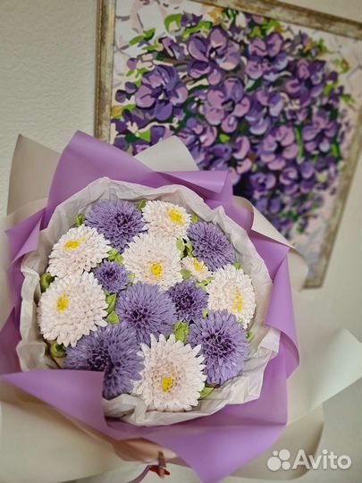 Букет из зефира