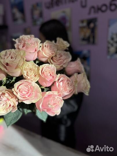 Розы эквадор премиум качества 70см