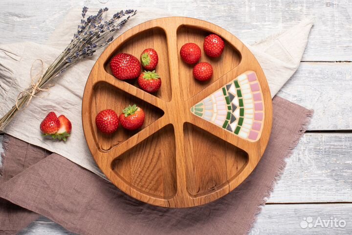 Тарелка для подачи новая универсальная