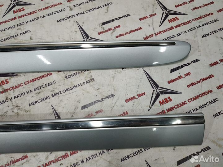 Молдинги дверей зад w211 Mercedes универсал