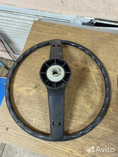 Руль газ-24 пластиковый (фактурный) новый СССР