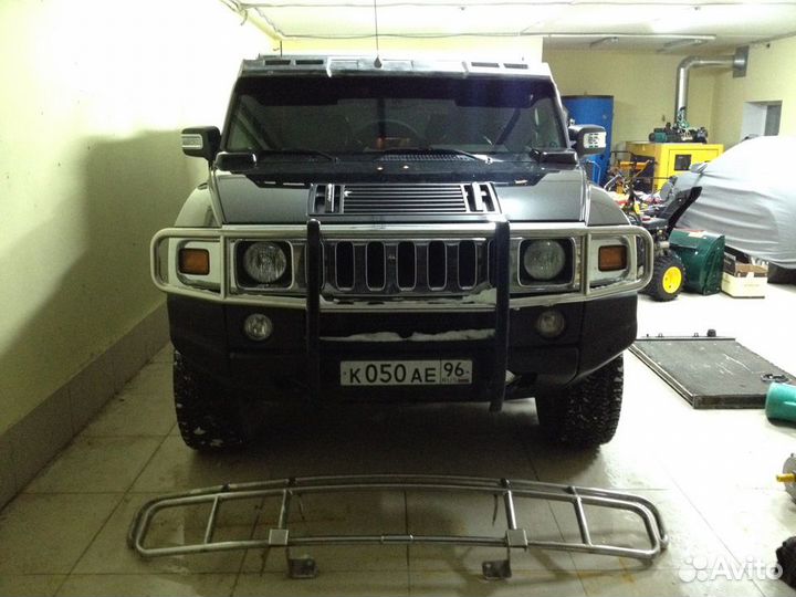 Козырек лобового стекла на Hummer H2