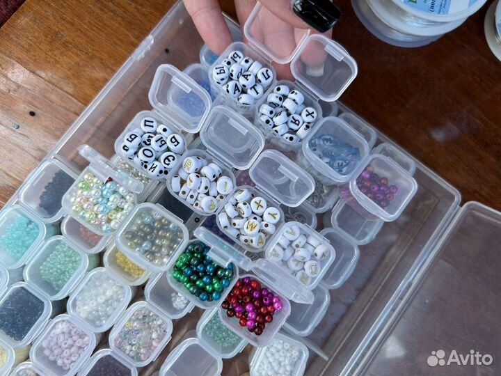 Набор бисера и лесок