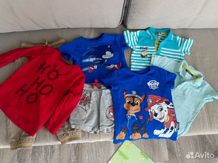 Пакет вещей на мальчика 104