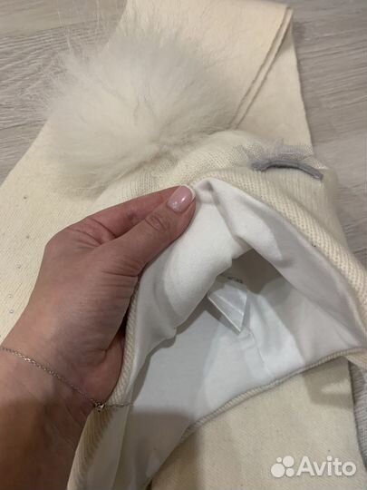 Шапка и шарф для девочки