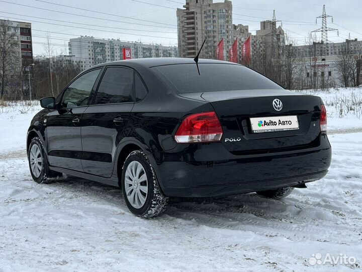 Volkswagen Polo 1.6 AT, 2013, 125 000 км