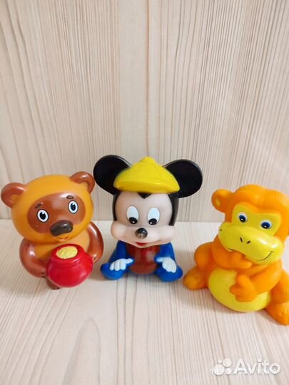 Игрушки для купания пакетом