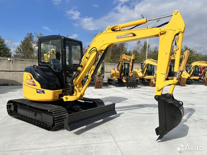Мини-экскаватор Komatsu PC40, 2015