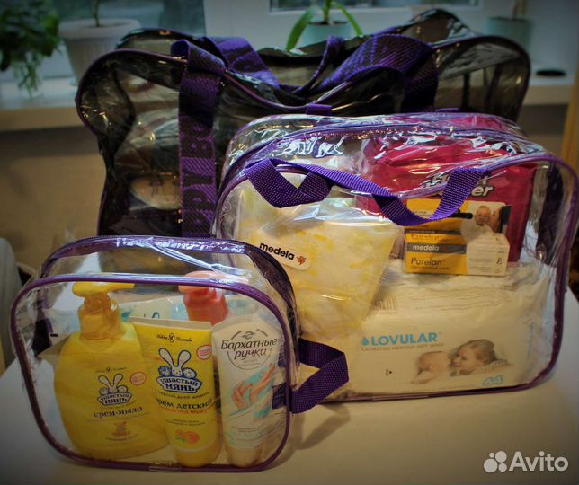 Готовая сумка в роддом 