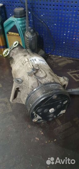 Компрессор кондиционера opel astra h z18xer