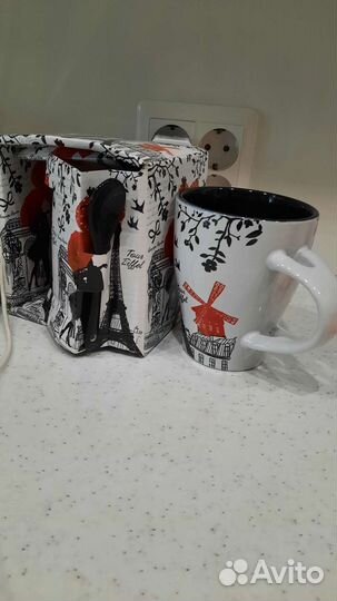 Кружка керамическая с ложкой подароная