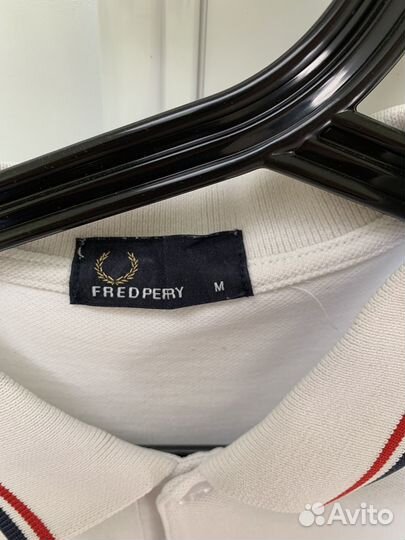 Polo fred perry белое