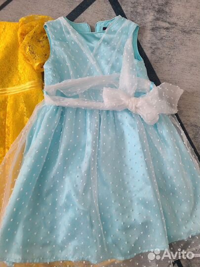 Праздничное платье для девочки 104 110
