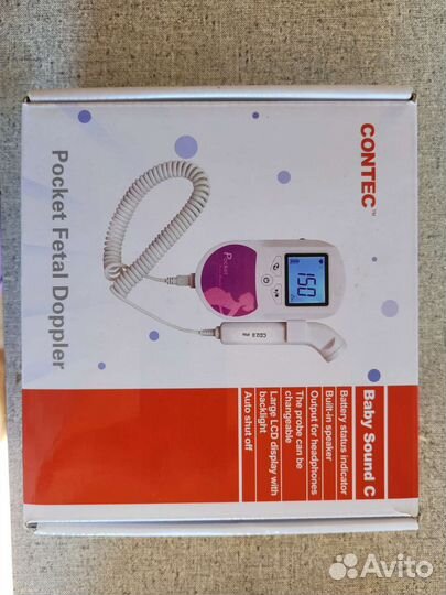 Фетальный допплер contec