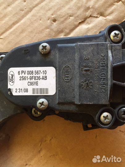 Педаль газа ford fusion