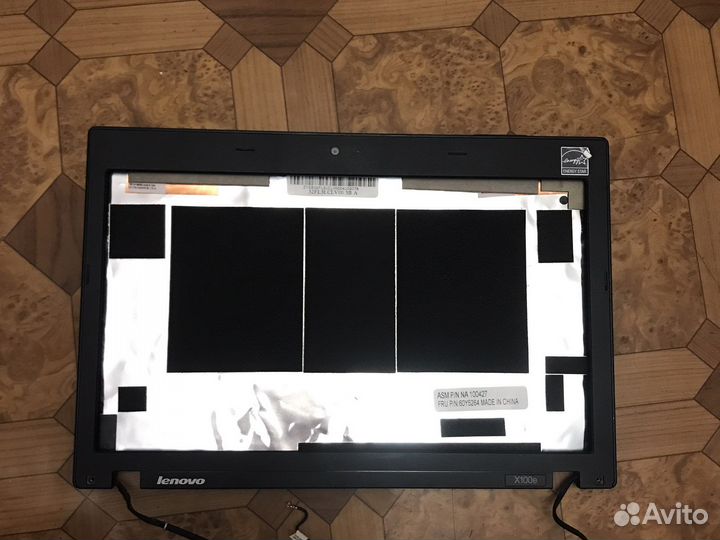 Крышка матрицы + рамка для lenovo x100e