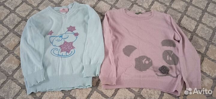 Одежда на девочку 3-5 лет + голов.уборы + балетки