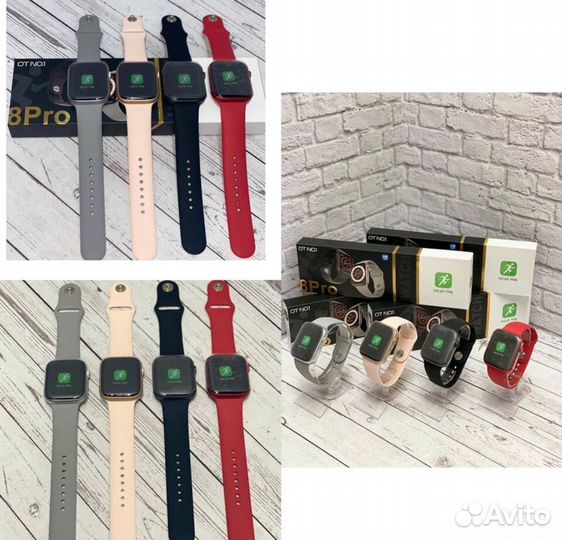 Смарт часы SMART watch premium dt 8 pro