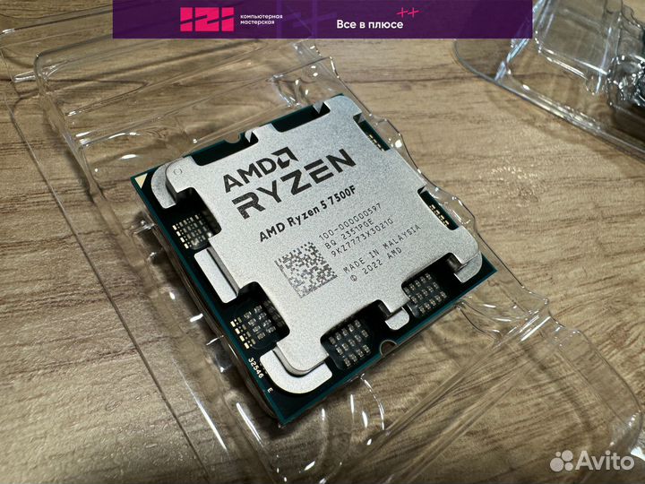 Новый процессор AMD Ryzen 5 7500F AM5 5ghz 6/12