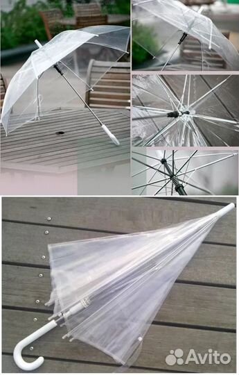 Прозрачные зонты
