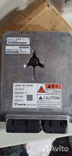 Контроллер двигателя экскаватора 6HK1 8981260670 8