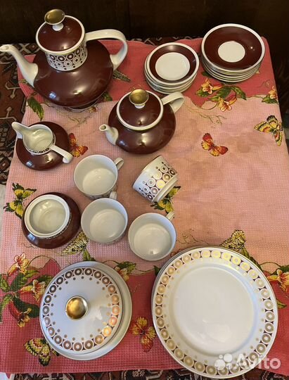 Сервиз чайный freiberger гдр