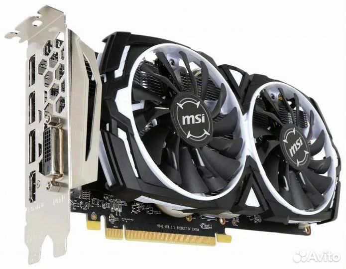 Видеокарта rx 570 4gb msi