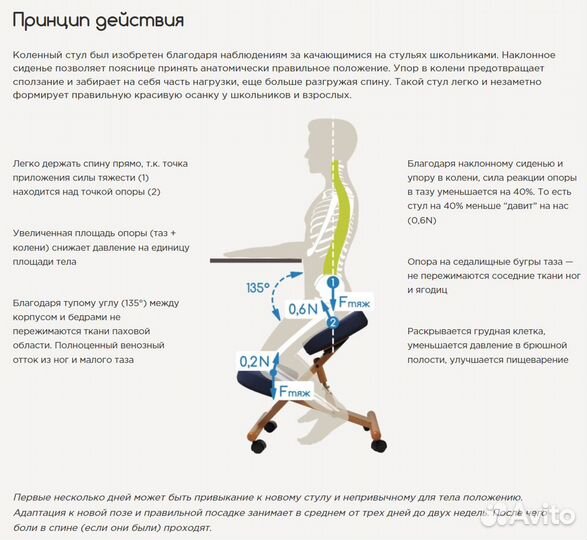 Коленный Смарт Стул (SMART Stool)