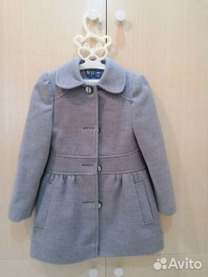 Пальто для девочки 116