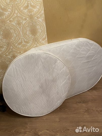 Матрас на круглую кроватку