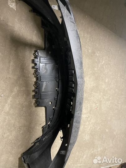 Передний бампер на opel astra j