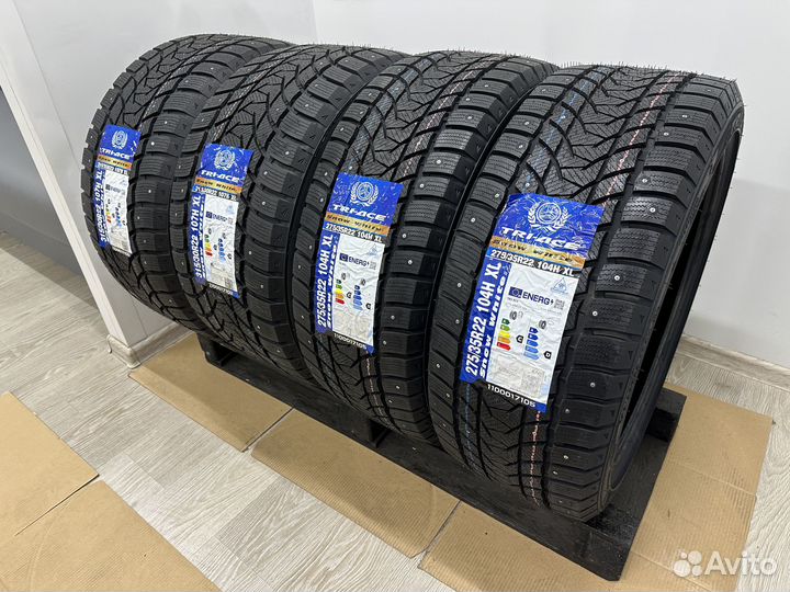 Tri Ace Snow White II Stud 275/35 R22 и 315/30 R22 104H