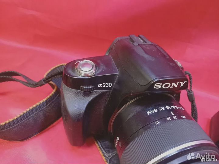 Фотоаппарат Sony Alpha dslr-A230 Kit DT 18-55mm f