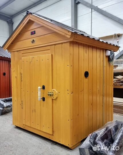 Коптильня горячего копчения из нержавейки