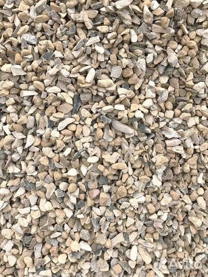 Щебень, песок