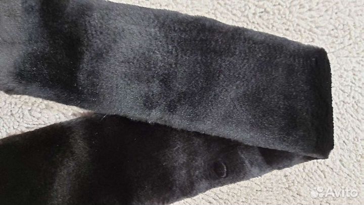 Норковый ремень стриженая норка Италия