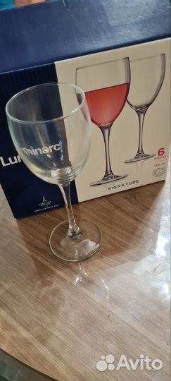 Бокалы под вино новые