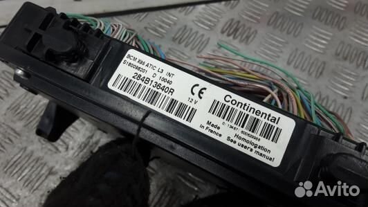 Блок комфорта renault scenic 3 (LUK16M302)