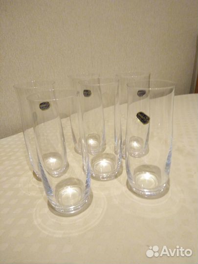 Продам посуду богемского стекла