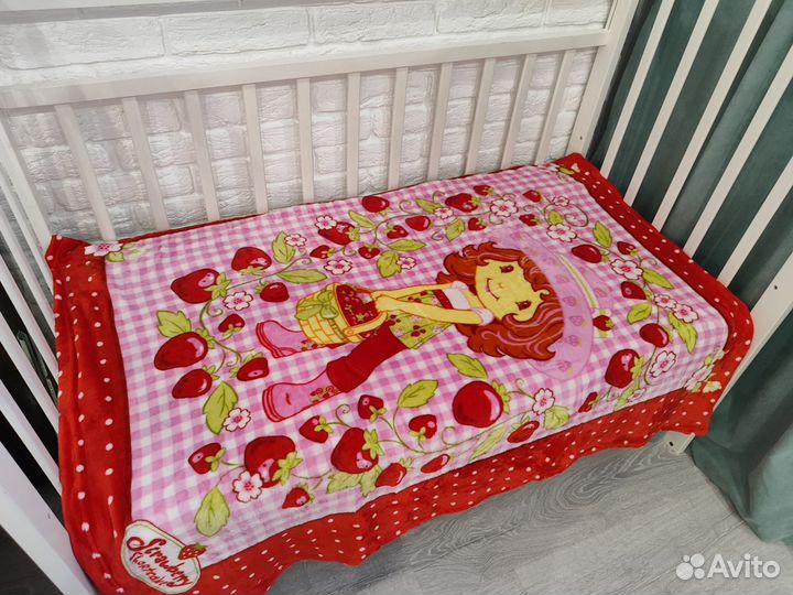 Плед детский плюшевый новый