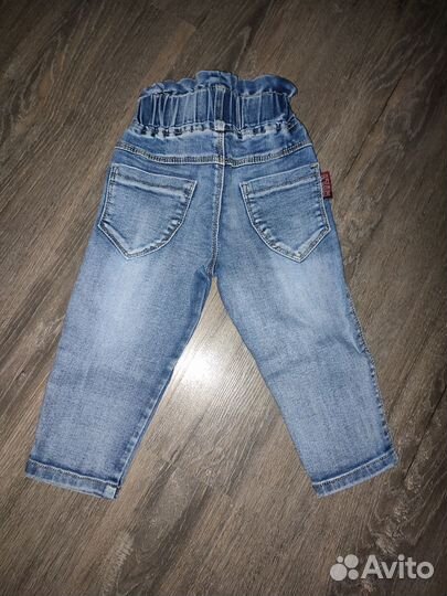 Джинсы на резинке 80