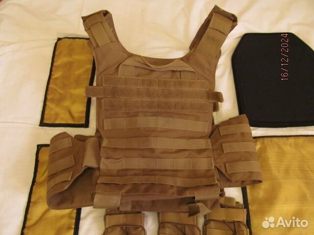 Бронежилет плитник койот