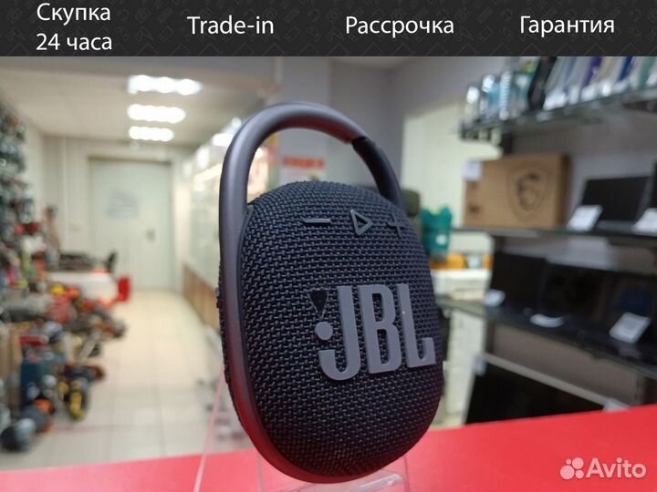 Портативная акустика JBL Clip 4