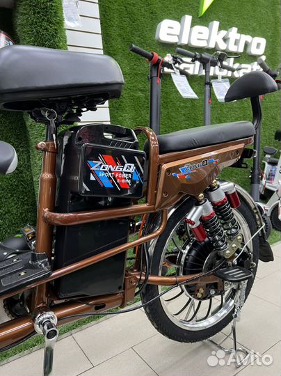 Электровелосипед лучше чем колхозник