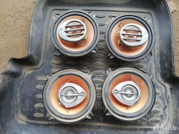 Динамики 13 см pioneer jvc
