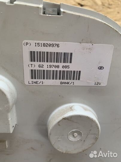 Фиат альбеа щиток приборов