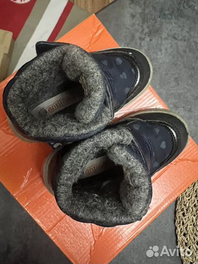 Ботинки демисезонные для девочки 24 размер